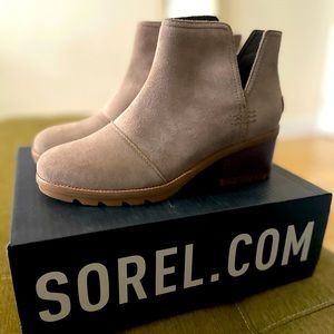 SOREL CATE CUT OUT - ASH BROWN 6.5